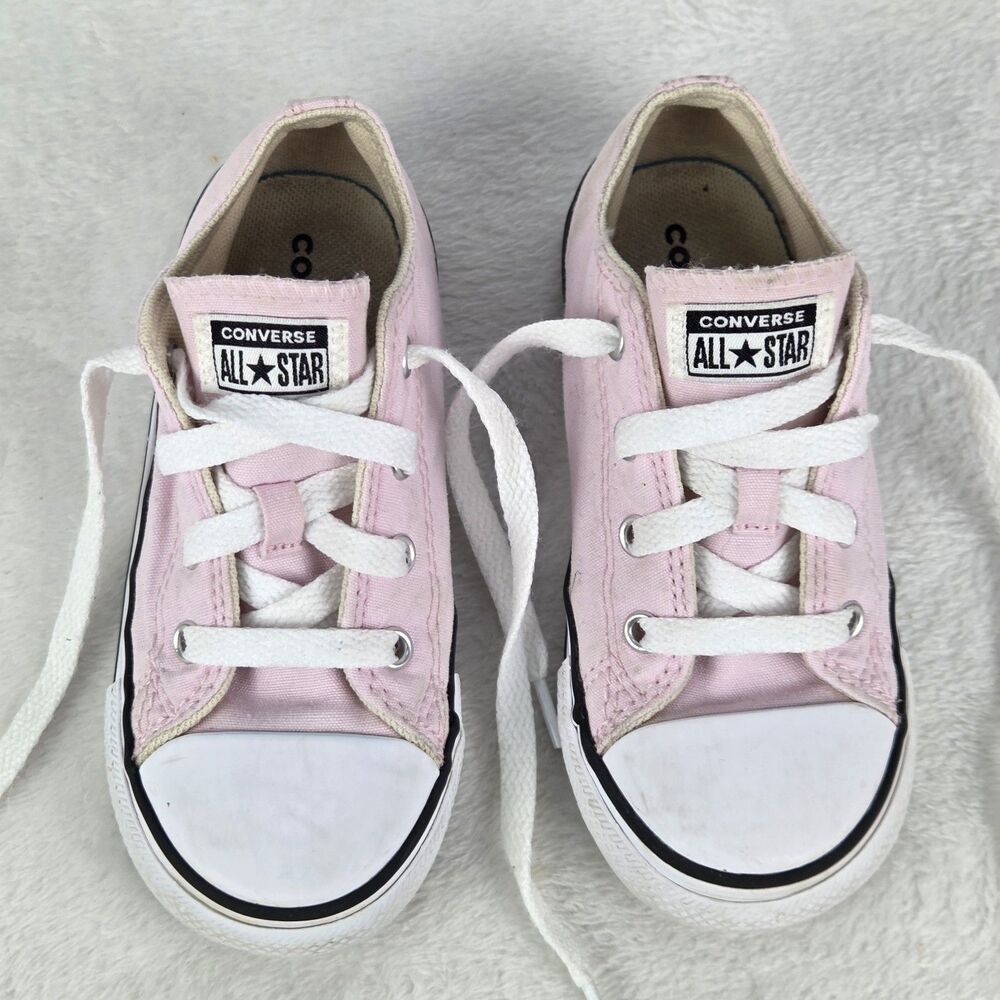 Converse Chuck Taylor All Star Pink Infant Sneakers Size 9 Classic Low Top